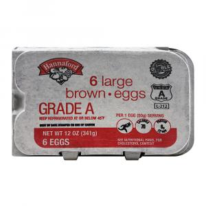 photo of a 6 count container of eggs